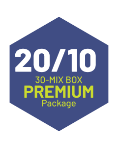 30 Pack 20 Mediums/ 10 Smalls