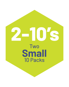 Two - 10 Packs of Smalls
