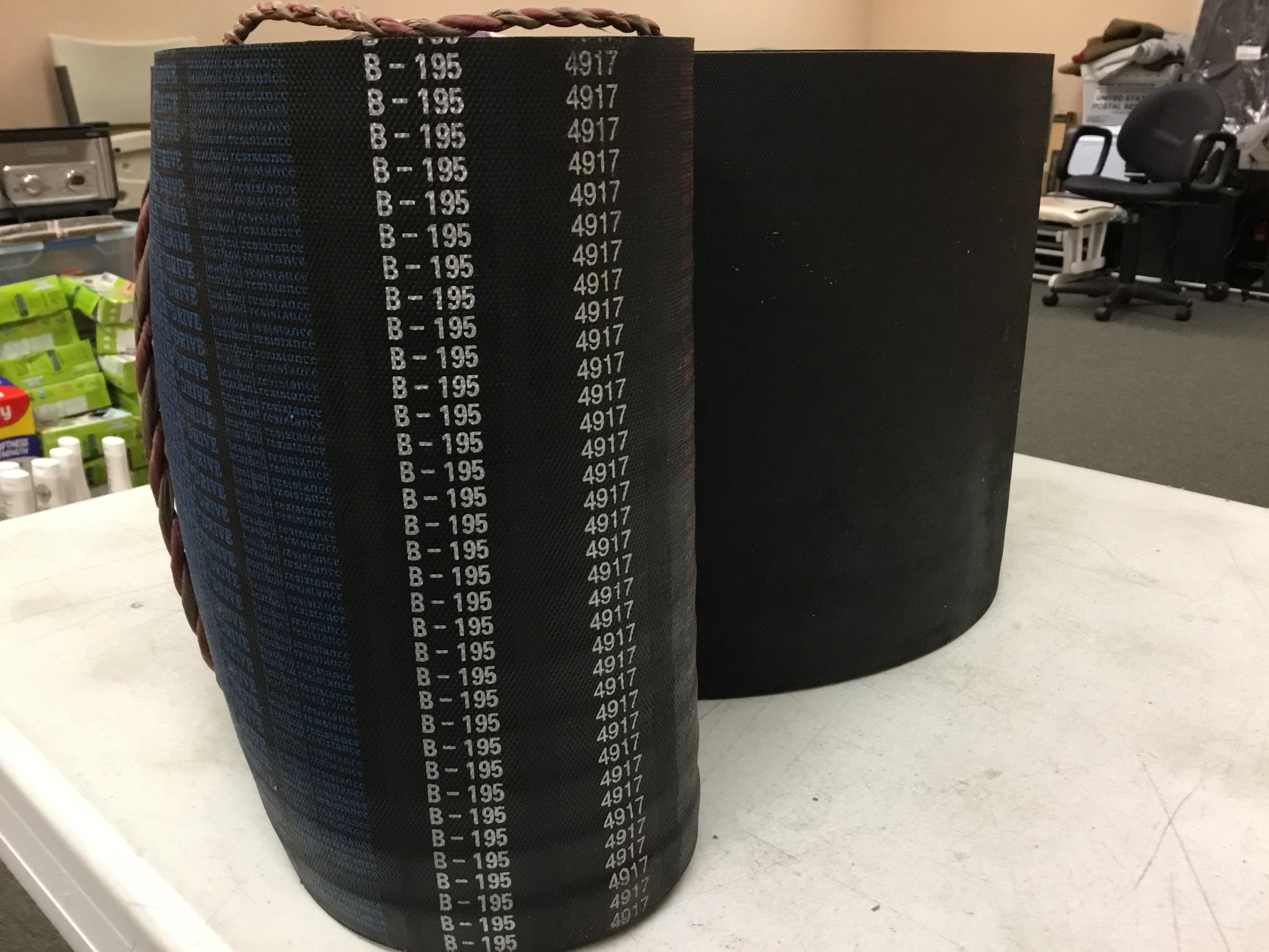 D/&D PowerDrive 3//B63 Banded V Belt